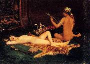 Hermann Faber Reclining Odalisque oil painting reproduction